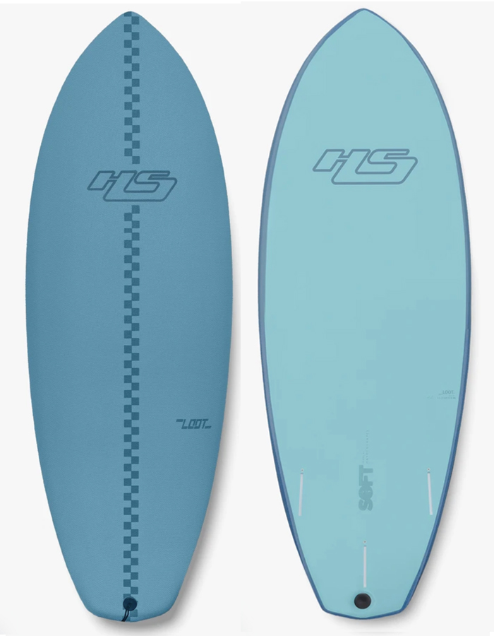 HAYDENSHAPES LOOT SOFT FUTURES FINS BLUE