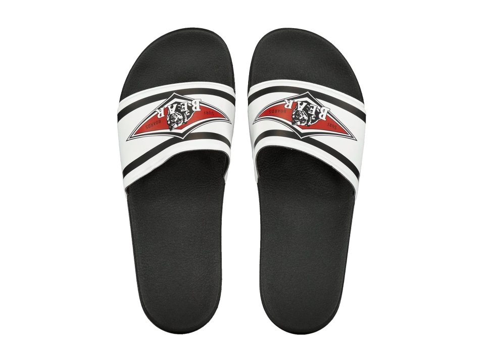 BEAR SURFBOARDS SANDALS FASCIA  WHITE