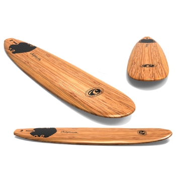 CBC FUN 7'0" CALIFORNIA BEAR SOFTBOARD WOOD