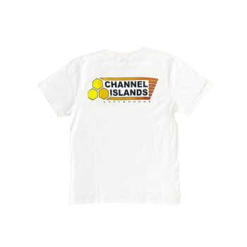 CHANNEL ISLAND ORIGINAL FADE T-SHIRT WHITE