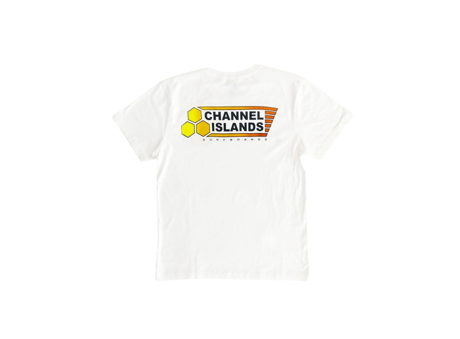 CHANNEL ISLAND ORIGINAL FADE T-SHIRT WHITE