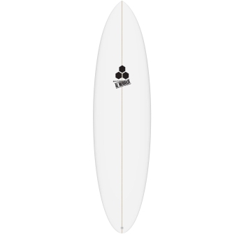 CI MID CHANNEL ISLANDS SURFBOARD MID LENGTH WHITE