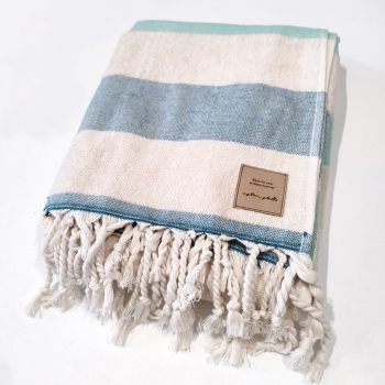 CUSTOM SHELLS BEACH TOWEL DEL MAR