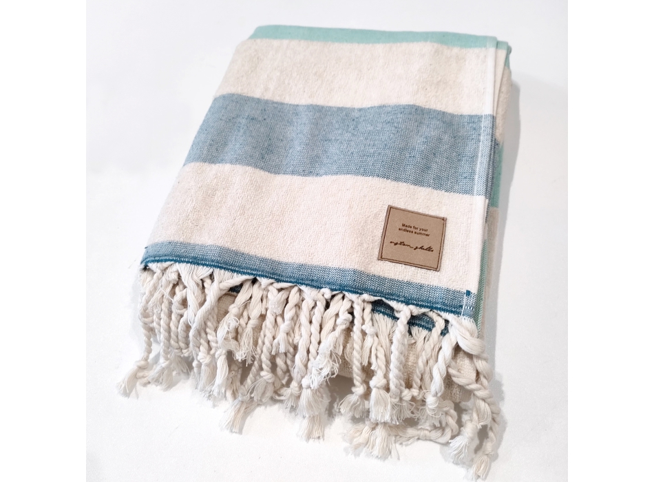 CUSTOM SHELLS BEACH TOWEL DEL MAR