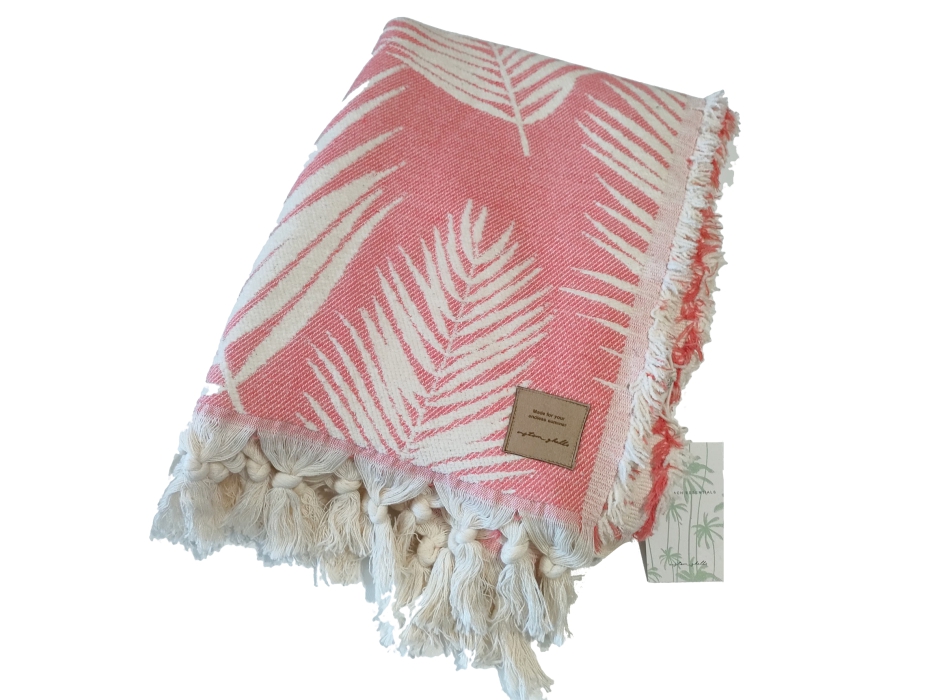 CUSTOM SHELLS BEACH TOWEL PALMITOS