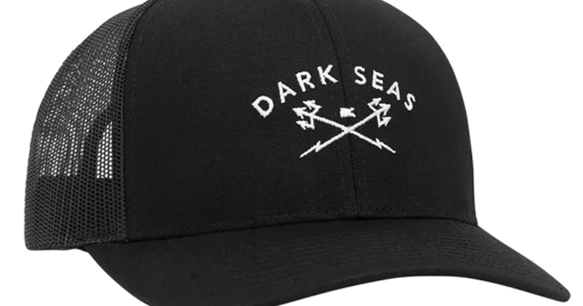 Dark Seas Murre Hat Black Surf Shop Online 