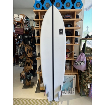 FIREWIRE SEASIDE & BEYOND 7'0 MACHADO LFT FUTURES FINS (SECOND HAND)