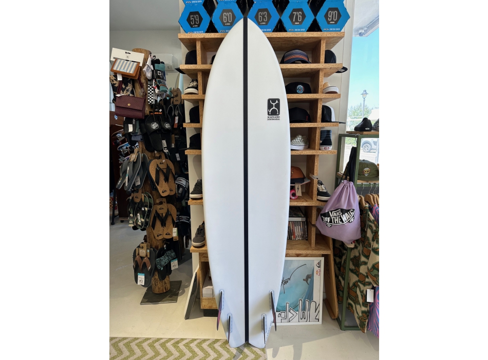 FIREWIRE SEASIDE & BEYOND 7'0 MACHADO LFT FUTURES FINS (SECOND HAND)