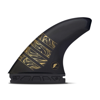 FUTURES FINS 3/2 VECTOR ALPHA THRUSTER CARBON GOLD MEDIUM