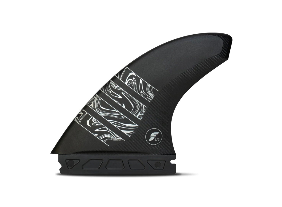 FUTURES FINS 3/2 VECTOR ALPHA THRUSTER CARBON SILVER LARGE