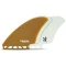 FUTURES CHRISTENSON KEEL FIN WHITE BROWN