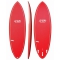 HAYDENSHAPES HYPTO KRYPTO 6'2" TWIN PIN FUTUREFLEX SIGNAL RED PINLINE