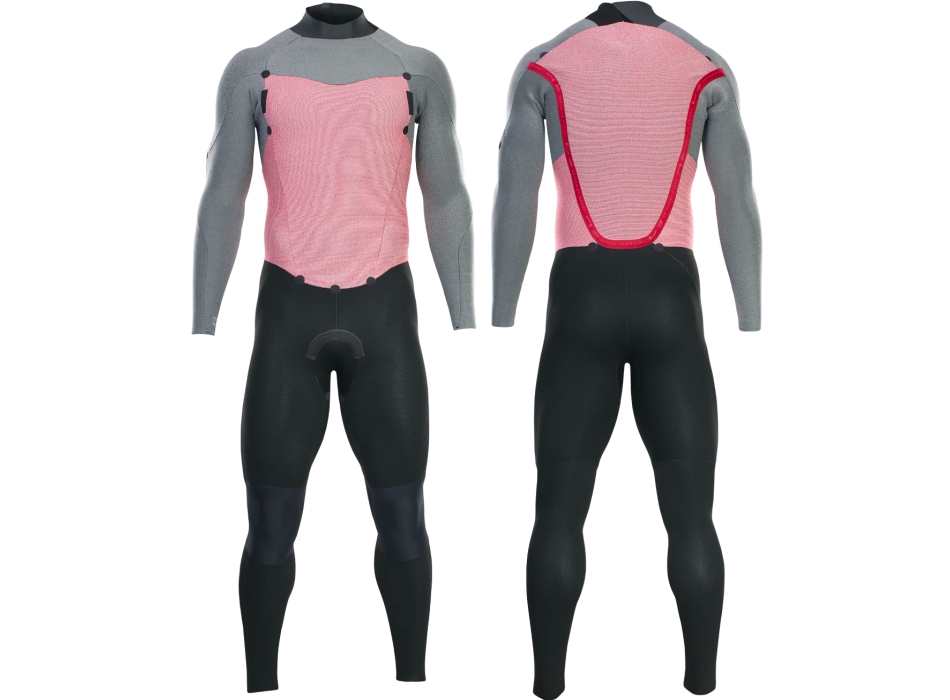 ION WETSUIT ELEMENT SEMIDRY 3/2 BACK ZIP