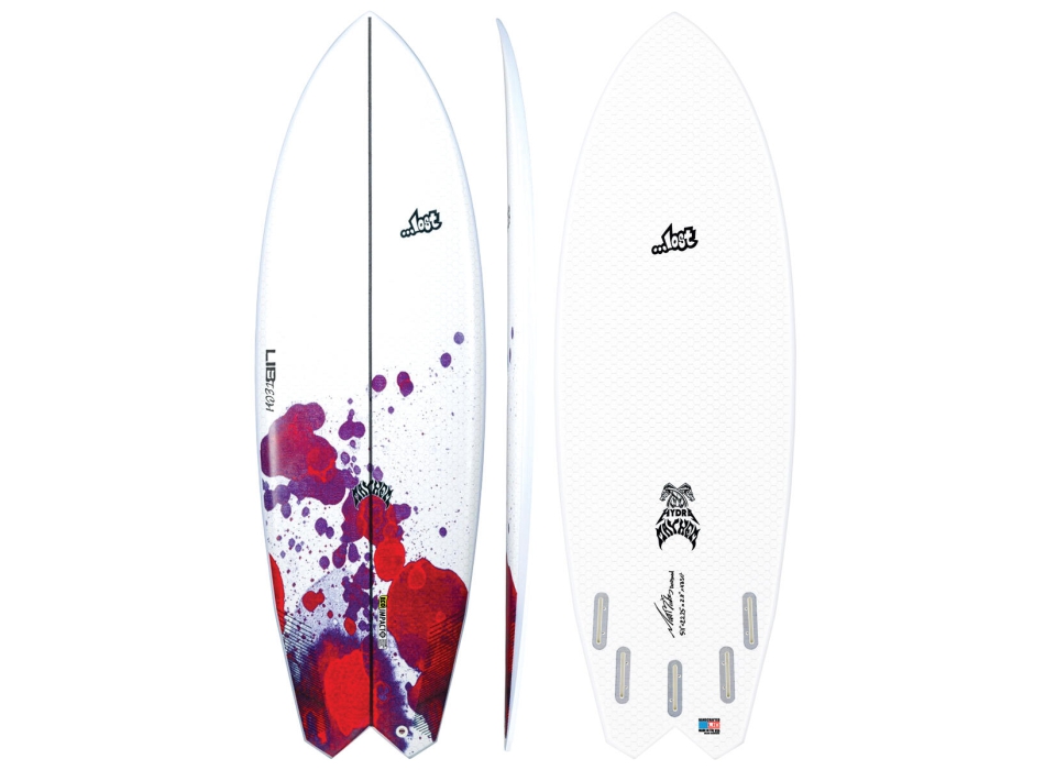 LIB-TECH LOST HYDRA 5'11" SHORTBOARD 5 FIN