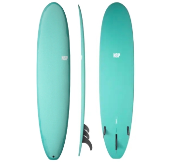 NSP SURFBOARDS PROTECH LONGBOARD 9'0" MOROCCAN BLUE TINT