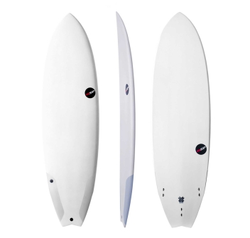 NSP SURFBOARD PROTECH FISH 6'0" WHITE
