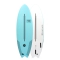 O&E SPRAY 5'6" EZI RIDER SOFTBOARD PASTEL BLUE