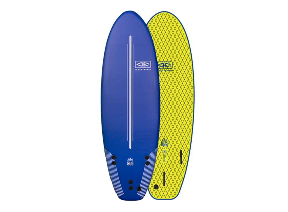 O&E THE BUG 6'0" SOFTBOARD LIME