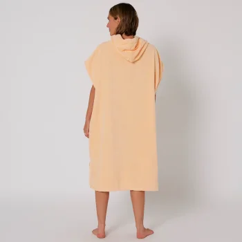 OCEAN & EARTH LADIES HOODED PONCHO PEACH