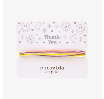 PURA VIDA THANK YOU BRACELET CARD