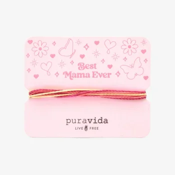 PURA VIDA BEST MAMA EVER BRACELET CARD