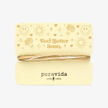 PURA VIDA FEEL BETTER SOON BRACELET CARD