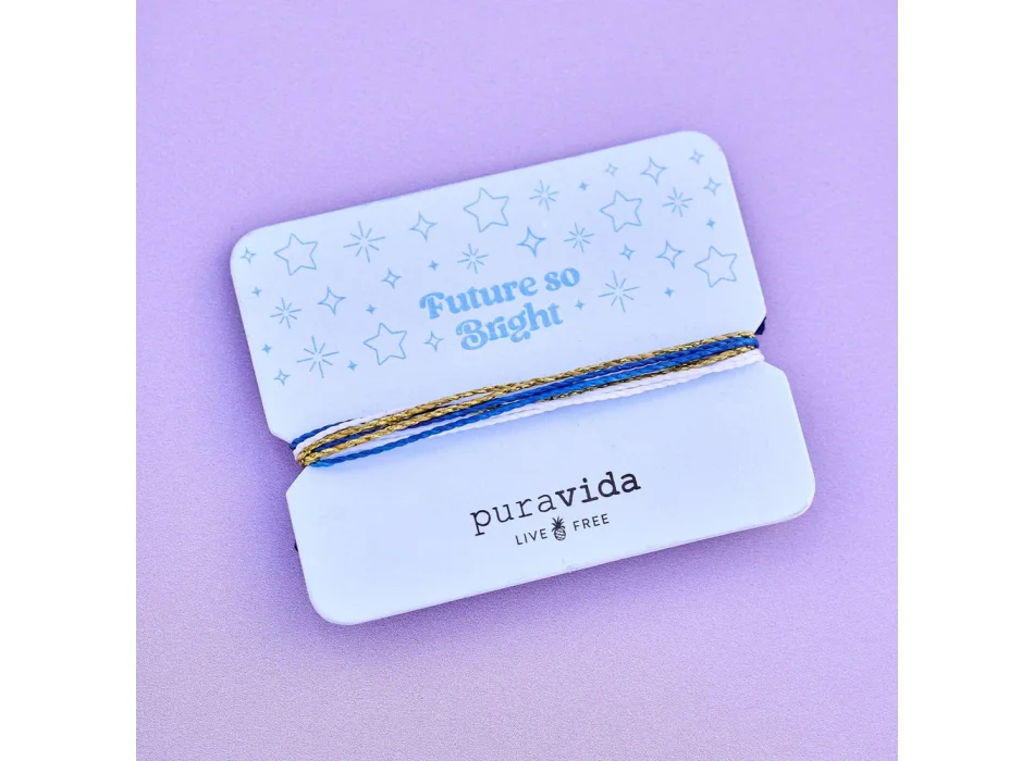 PURA VIDA FUTURE SO BRIGHT BRACELET CARD