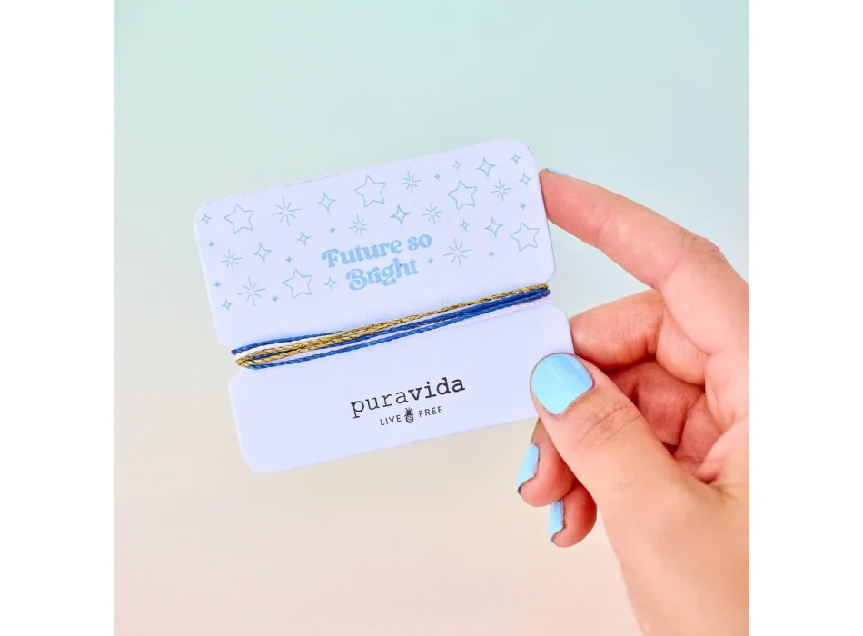 PURA VIDA FUTURE SO BRIGHT BRACELET CARD