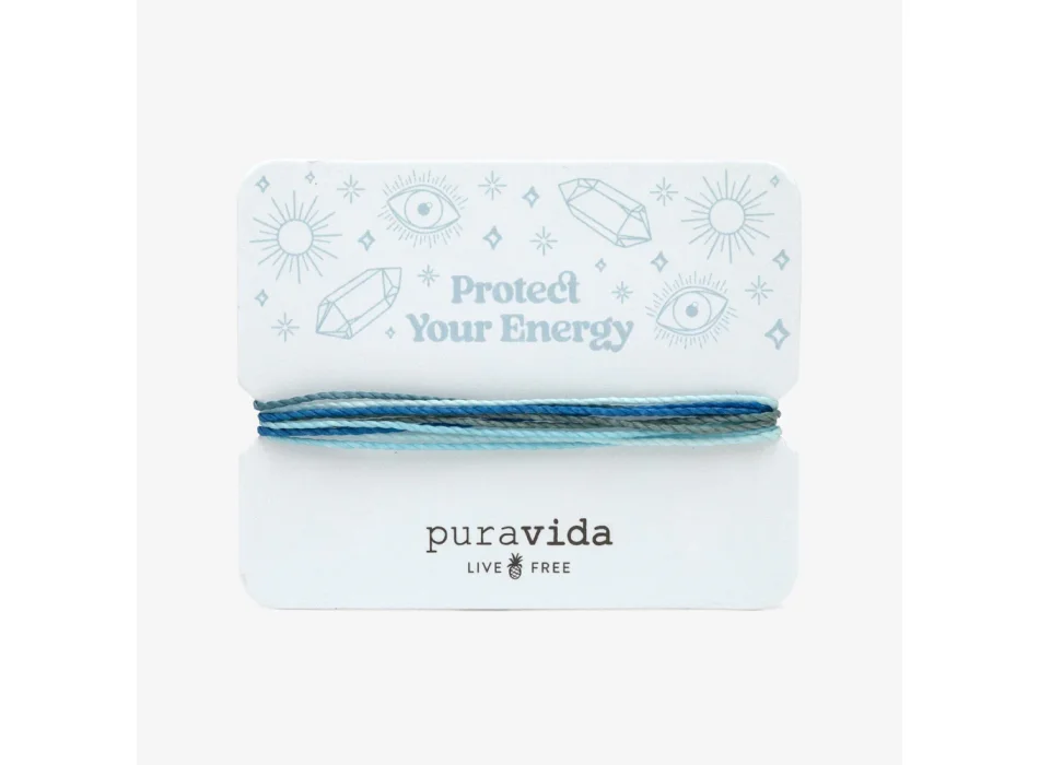 PURA VIDA PROTECT YOUR ENERGY BRACELET CARD