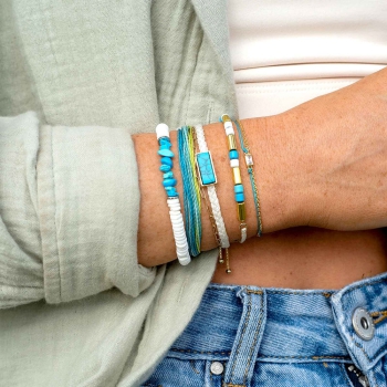 PURA VIDA BRACELETS MUTED ORIGINAL STAYING COOL