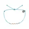 PURA VIDA BRACELETS TIE DYE WAVES CHARME LIGHT BLUE