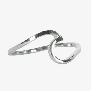 PURA VIDA WAVE RING SILVER