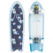 QUIKSILVER 32" RETRO FISH PWRD BY SMOOTHSTAR SURFSKATE COMPLETE