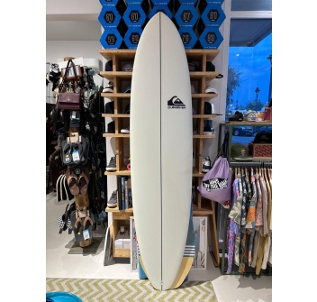 QUIKSILVER 7’6" THE BREAK FUNBOARD WHITE (B GRADE)