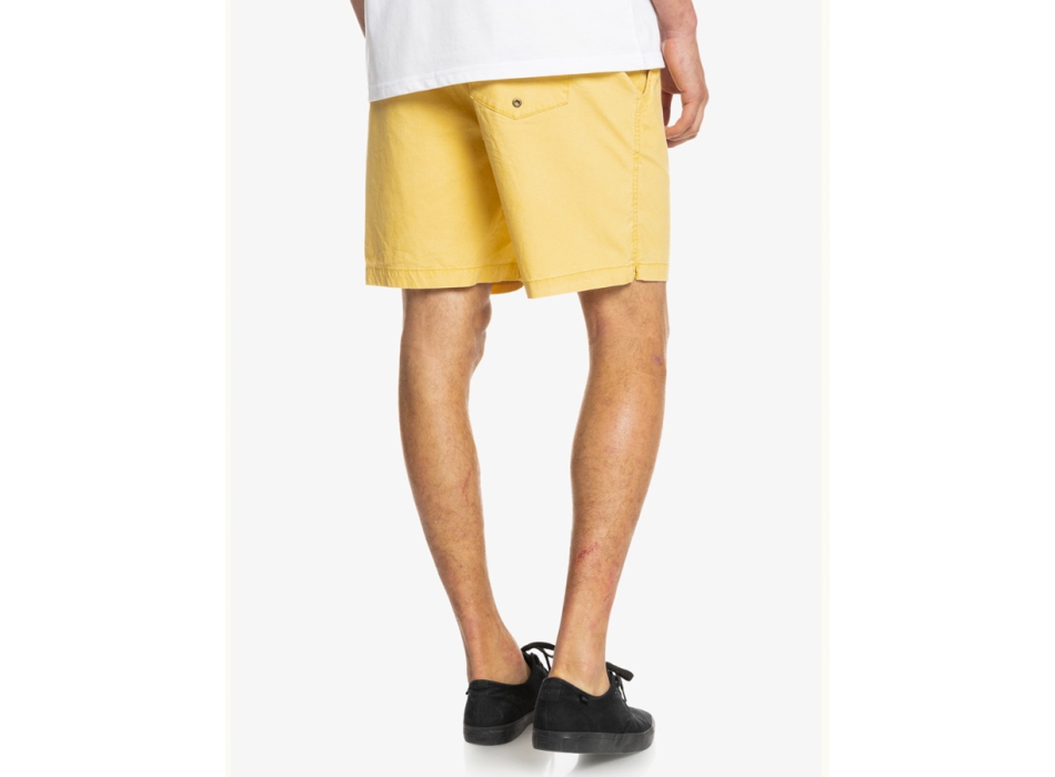 QUIKSILVER TAXER 17" ELASTICATED SHORTS RATTAN