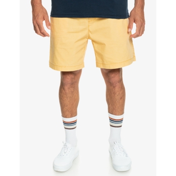 QUIKSILVER TAXER 17" ELASTICATED SHORTS RATTAN