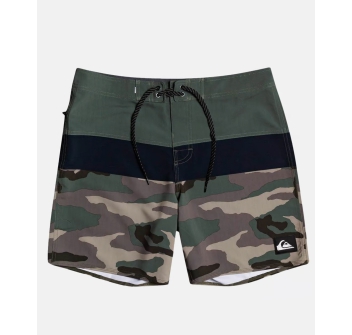 QUIKSILVER BOARDSHORTS SURFSILK PANEL 15" BOYS 8-16