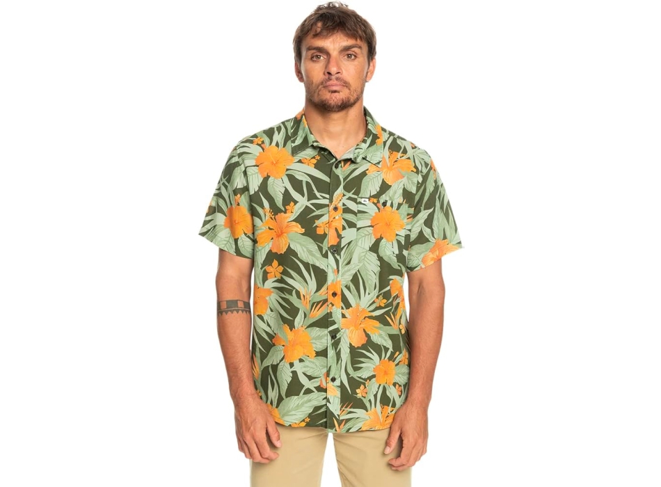 QUIKSILVER EPHEMERAL WAVE SHORT SLEEVE SHIRT