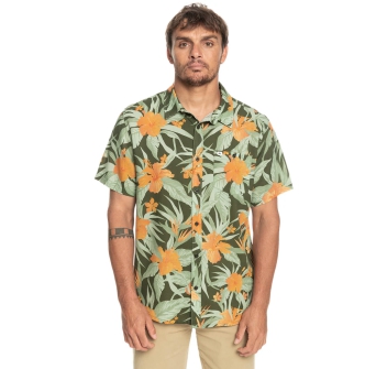 QUIKSILVER EPHEMERAL WAVE SHORT SLEEVE SHIRT