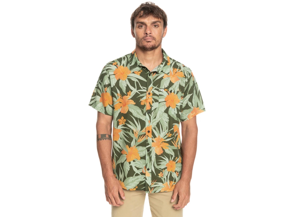 QUIKSILVER EPHEMERAL WAVE SHORT SLEEVE SHIRT