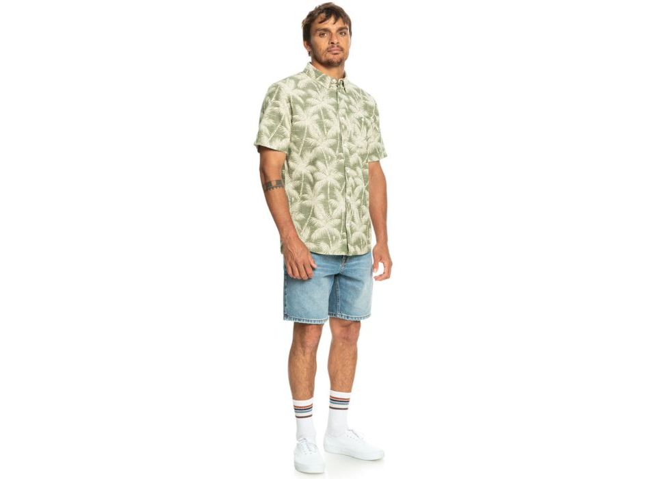 QUIKSILVER FLEETING MOMENT SHORT SLEEVE SHIRT