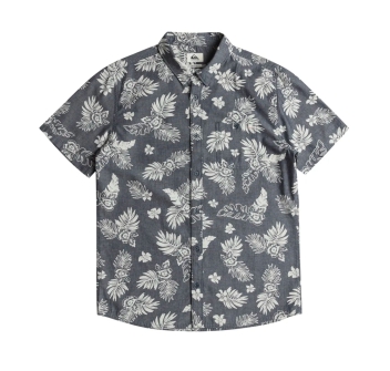 QUIKSILVER GAWANHILL SHORT SLEEVE SHIRT