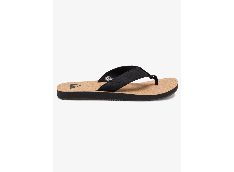 QUIKSILVER MOLOKAI ABYSS SANDALS BLACK