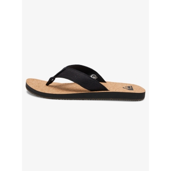 QUIKSILVER MOLOKAI ABYSS SANDALS BLACK