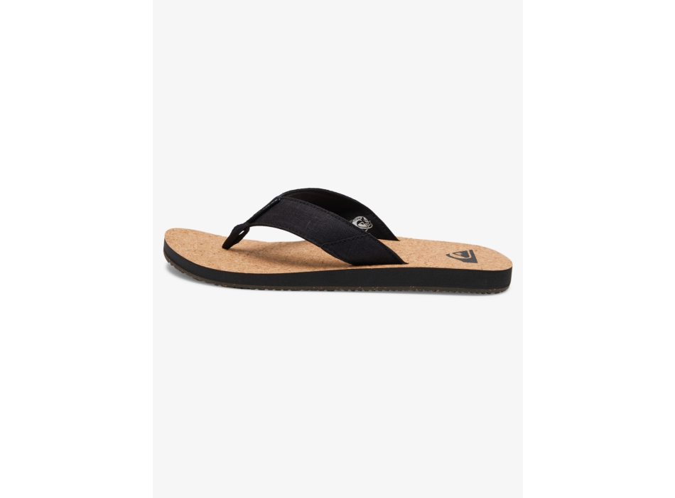 QUIKSILVER MOLOKAI ABYSS SANDALS BLACK