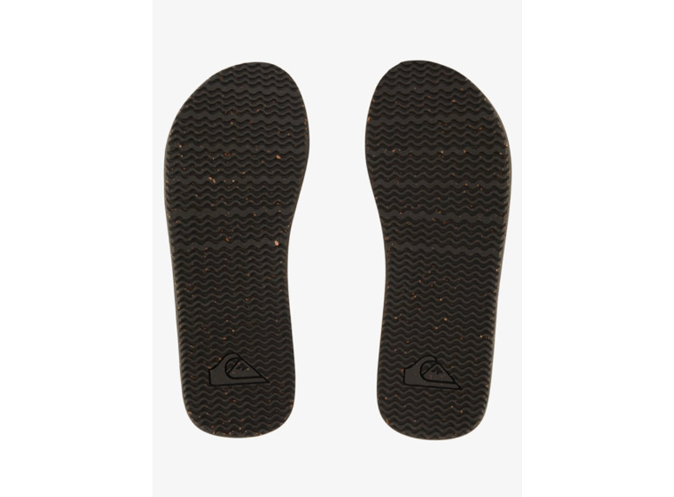 QUIKSILVER MOLOKAI ABYSS SANDALS BLACK