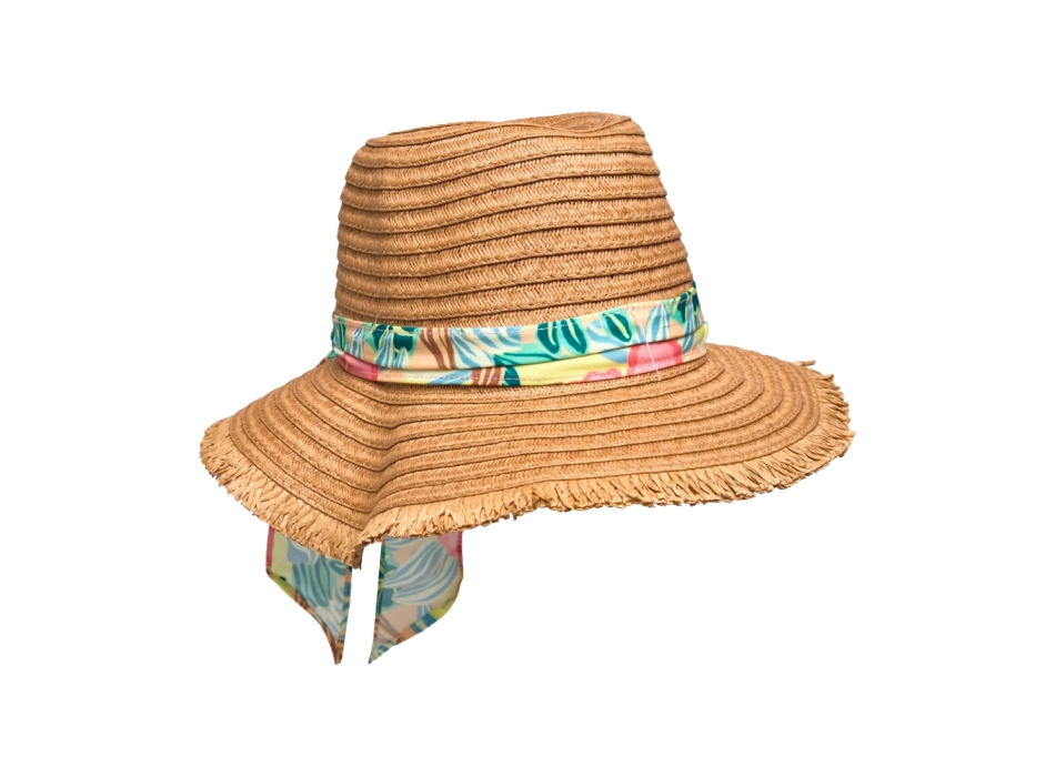 RIP CURL OCEANS PANAMA HAT BRIGHT ORANGE