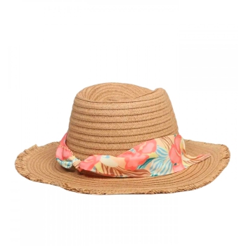 RIP CURL OCEANS PANAMA HAT BRIGHT ORANGE