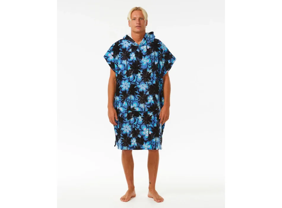 RIP CURL COMBO HOODED TOWEL BLUE YONDER