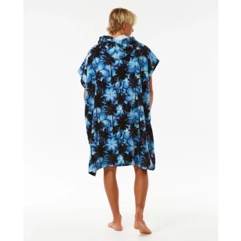 RIP CURL COMBO HOODED TOWEL BLUE YONDER